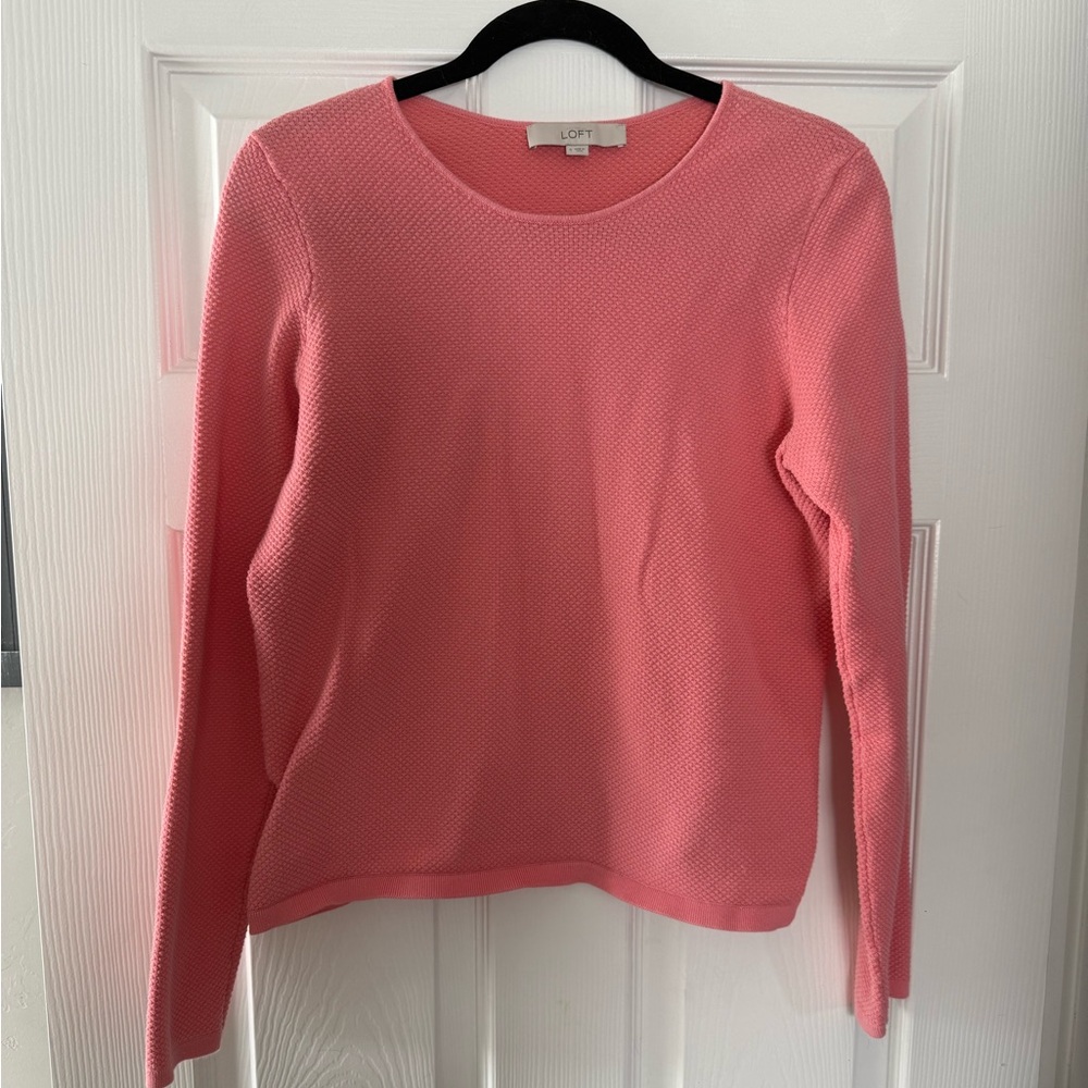 LOFT pullover, extremely soft, soft pink